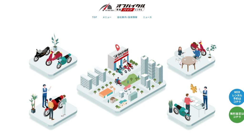 オフバイクル公式サイト