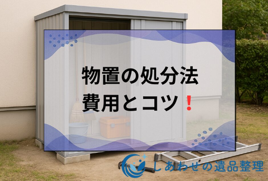 物置の処分方法6選！処分費用の相場と自分で処分する方法を解説！
