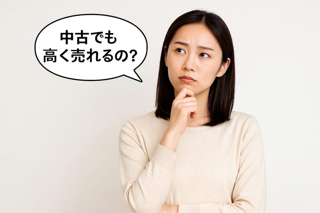 中古でも高く売れるの？