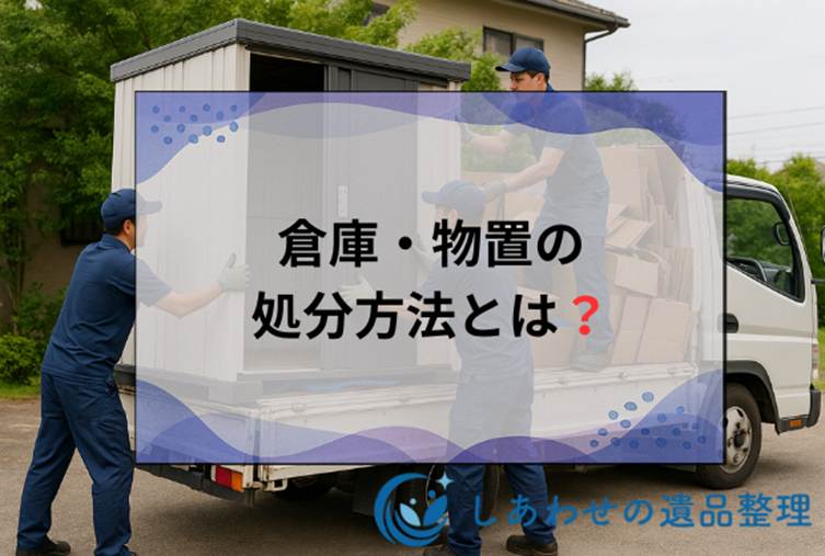 倉庫・物置の処分方法とは？費用相場から業者選びまで安く捨てる方法も解説！